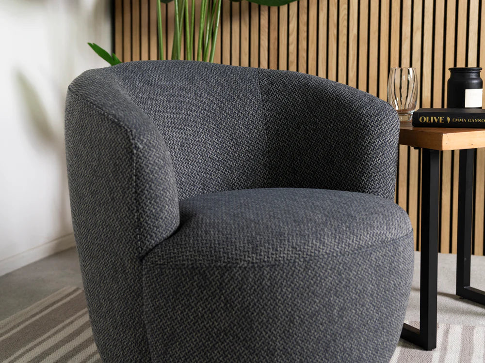 Sienna Swivel Chair Navy