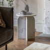 Como Side Table White