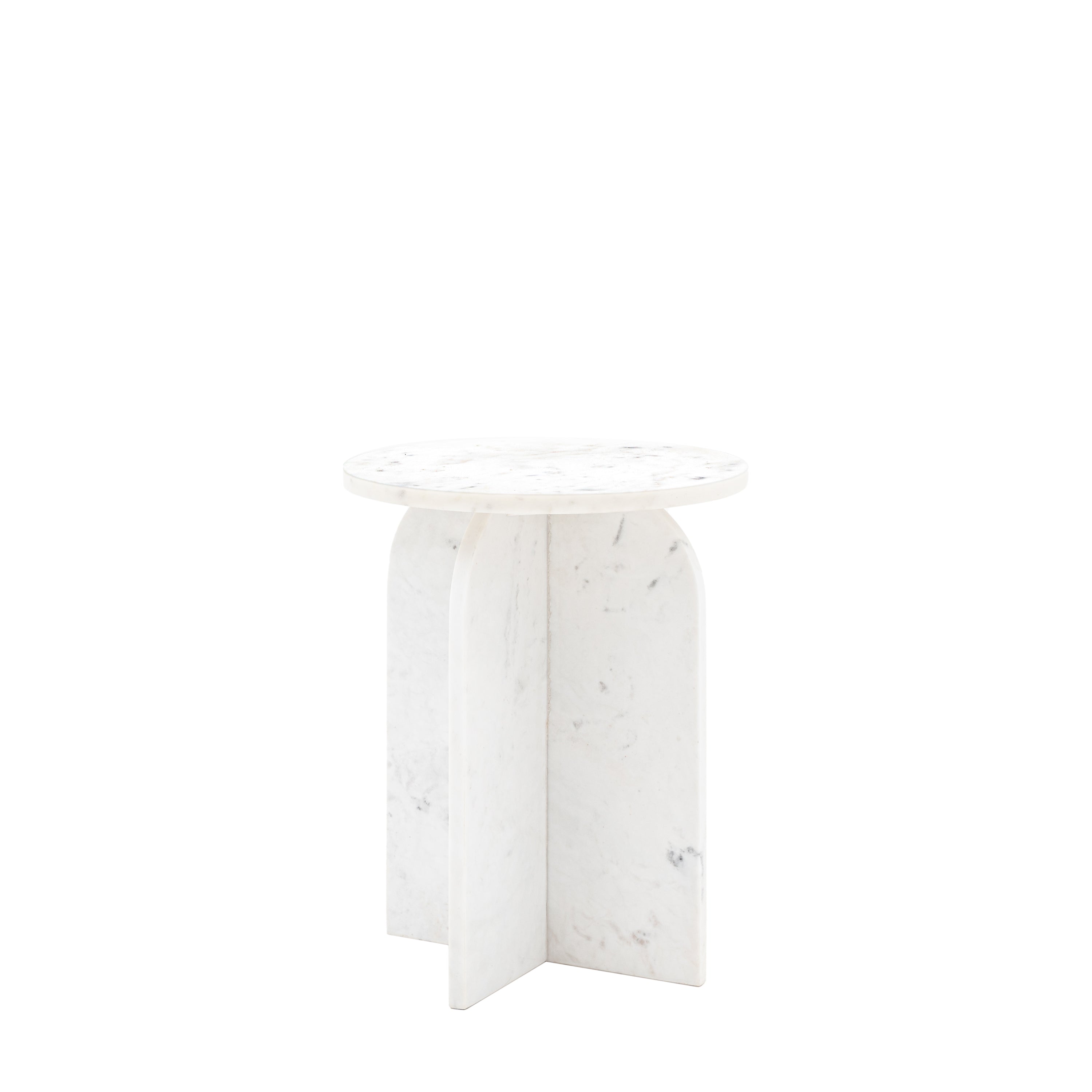 Como Side Table White