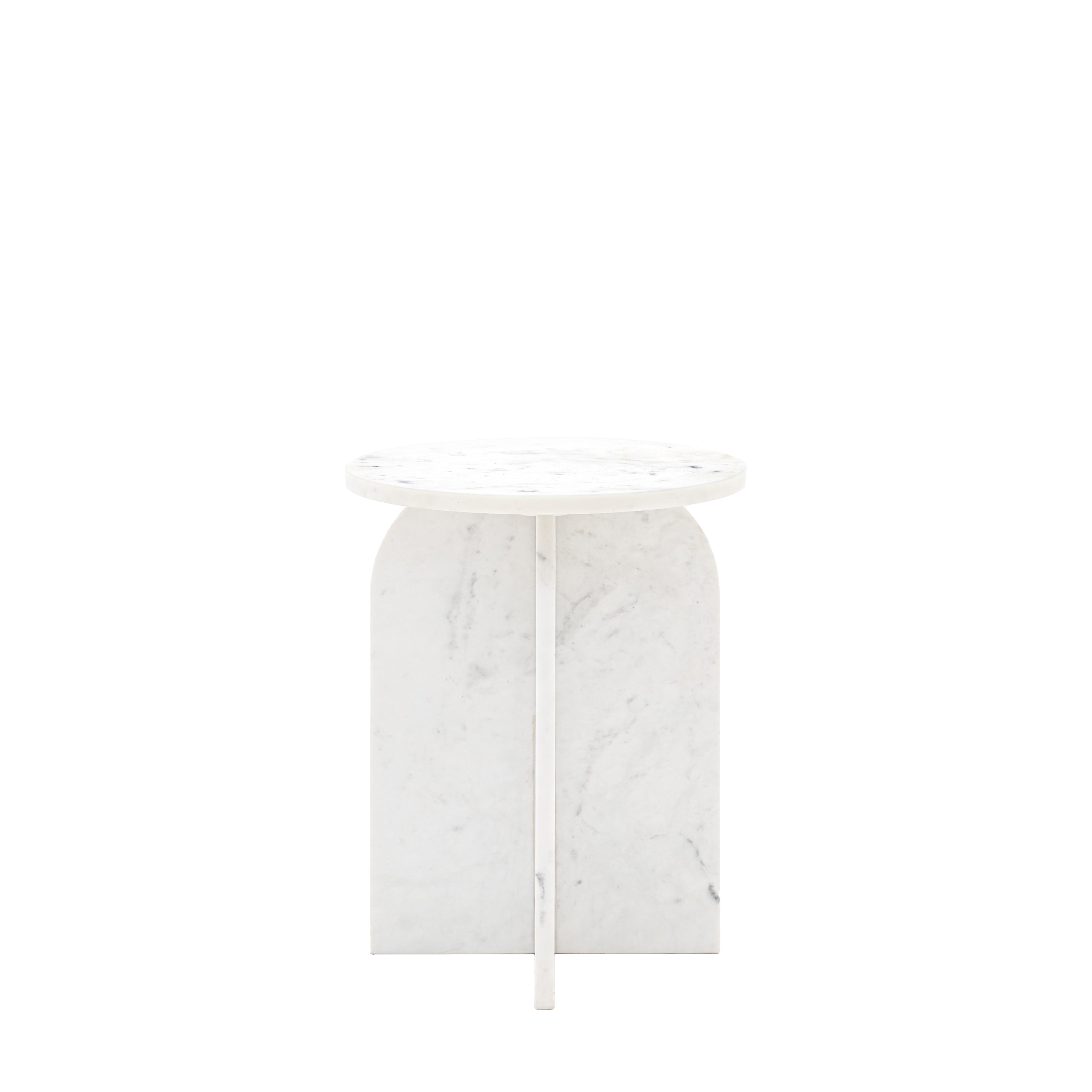 Como Side Table White