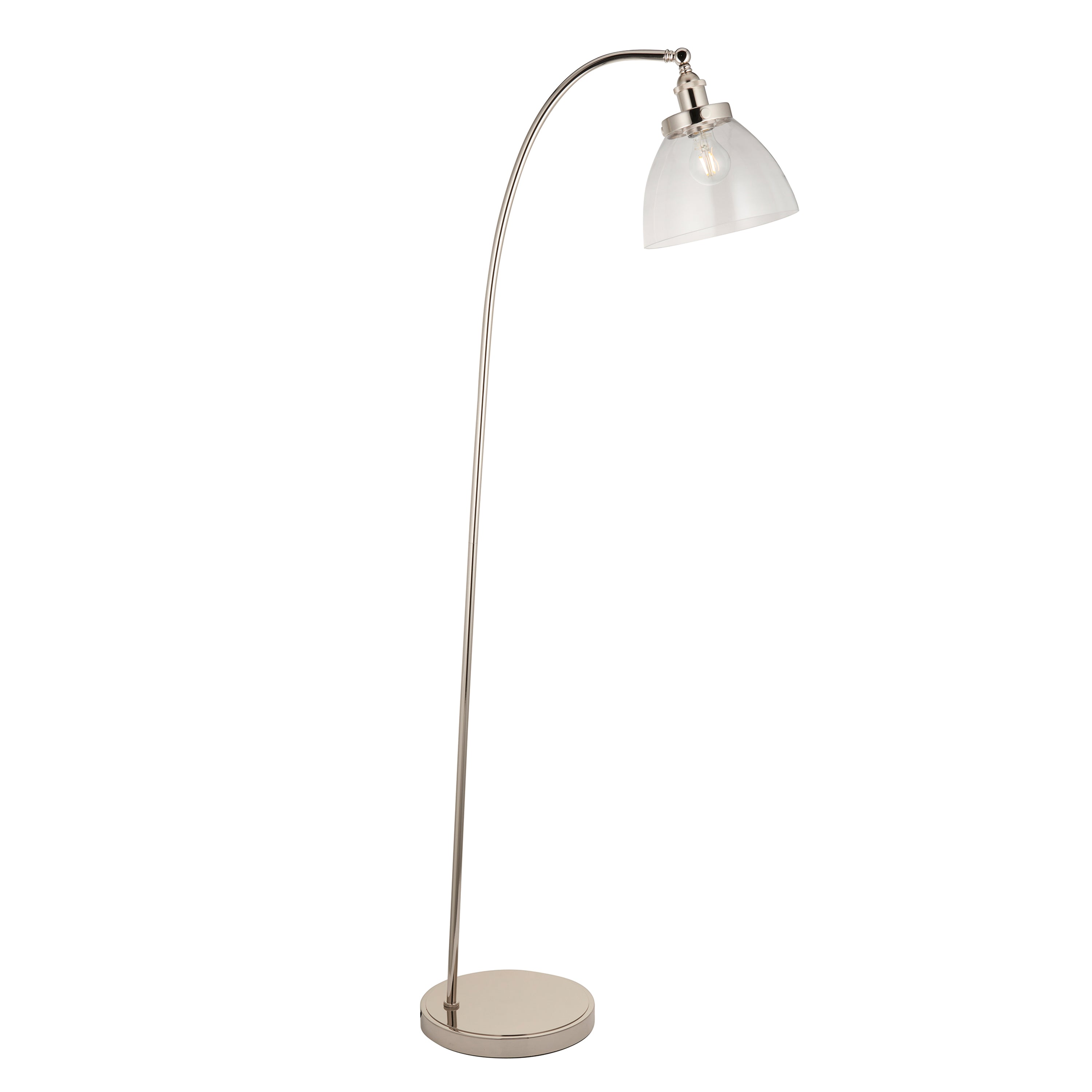 Harlow Floor Lamp Nickel