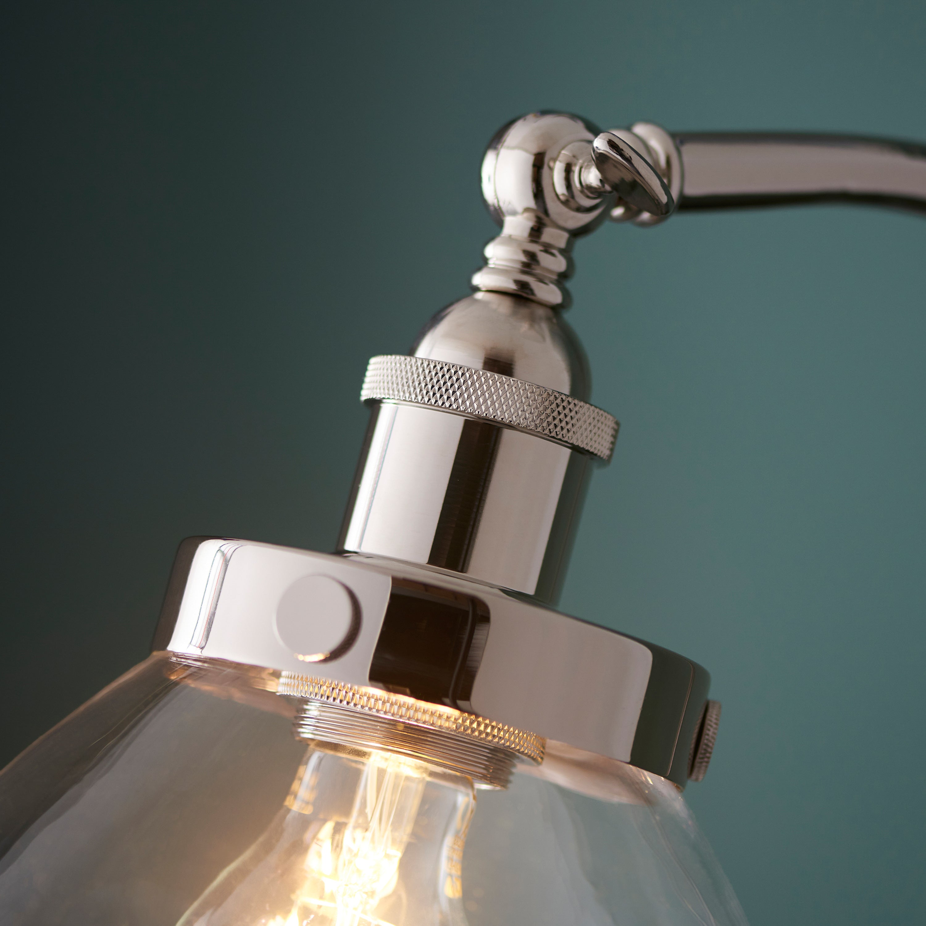 Harlow Floor Lamp Nickel